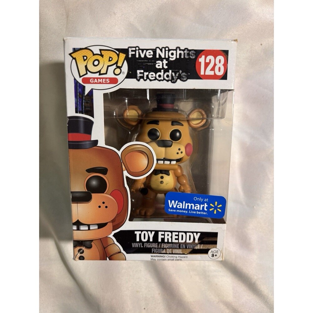 Funko POP Five Nights at Freddys Toy Freddy 128 Exclusive